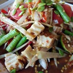 ตำหมูยอ