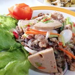 ยำวุ้นเส้นหมูยอ