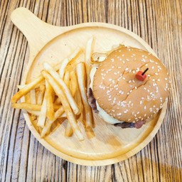 เบอเกอร์ชีสเนื้อ xl