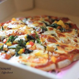 พิซซ่าแป้งข้าวสังข์หยด