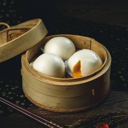 Steamed salted egg custard bun