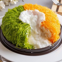 เค้กฝอยทองลาวาดูโอ้ 2 สี (1 ปอนด์)