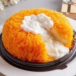 เค้กฝอยทองลาวา ขนาด 1 ปอนด์