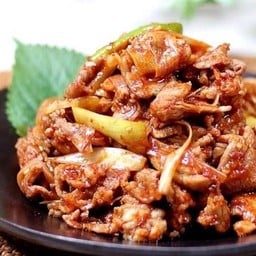 หมูผัดเผ็ดใส่ผัก Jeyuk Bokkeum