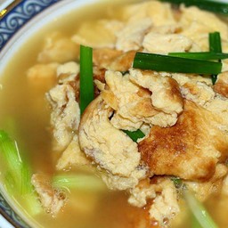 แกงจืดไข่น้ำ+หมูสับ