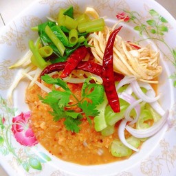 ขนมจีนน้ำยาน้ำพริก