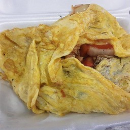 ไข่ยัดไส้ราดข้าว
