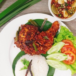 ไก่ทอดพริกเมืองลิง