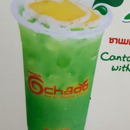 ชานมแคนตาลูป
