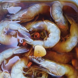 กุ้งดองซีอิ้ว แม่จิต