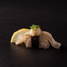 ซูชิครีบปลาตาเดียวซอสพอนสึ (Engawa ponsu nikiri)