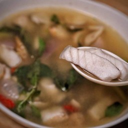 ต้มยำเนื้อปลาเก๋า