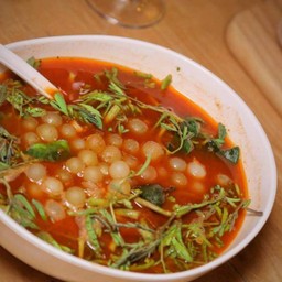 แกงส้มไข่ปลาเรียวเชียว