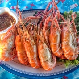 กุ้งเผา บ้านใหม่