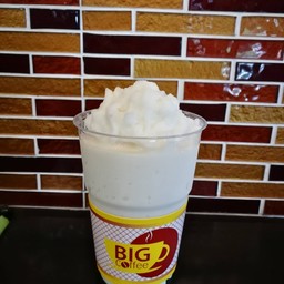 น้ำมะพร้าวนมสดปั่น