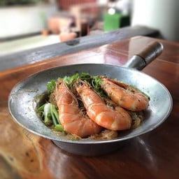 กุ้งอบวุ้นเส้น