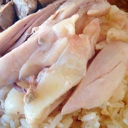 ข้าวมันไก่นายสิบ ไก่ต้ม