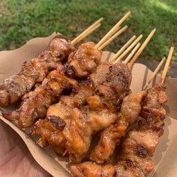 เนื้อย่าง หมูย่าง ไก่ย่าง ทาโกะยากิ