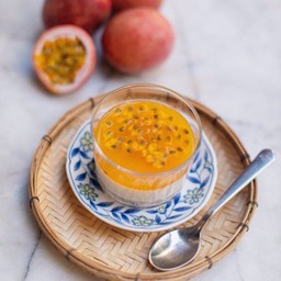 Passion Fruit Cheese Cake ชีสเค้กเสาวรส