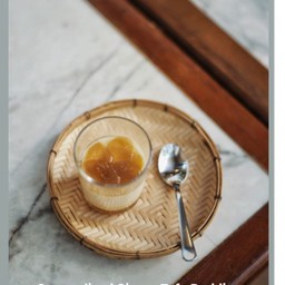 Pudding ginger caramel