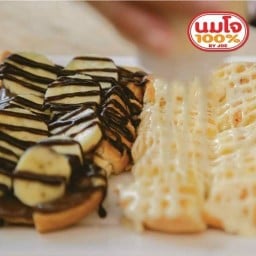 นมโจ ขนมปังปิ้ง อาหารจานเดียว สาขาประชาชื่น39