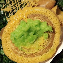 ขนมโตเกียวใส้สังขยาใบเตย