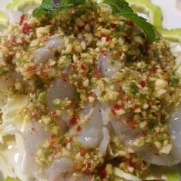 กุ้งแช่น้ำปลา