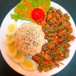 ข้าวยำไก่แซบเจ
