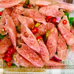 ยำแซ่บแหนมสด