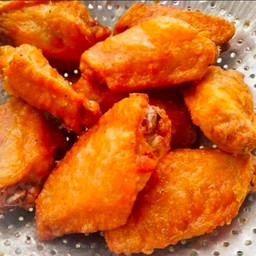 ปีกกลางไก่ทอด3ชิ้น