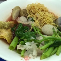 บะหมี่เหลือง เย็นตาโฟ น้ำ