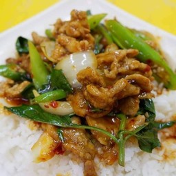 พริกเผาหมูชิ้น