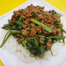 ผัดผักบุ้งหมูสุบุ