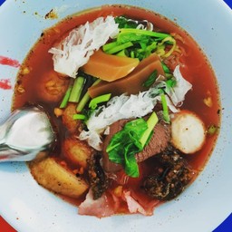 บะหมี่เหลือง เย็นตาโฟ ต้มยำ น้ำ