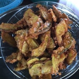 ฟักทองทอด