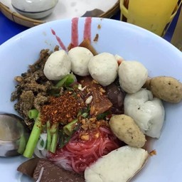 เส้นเล็ก เย็นตาโฟ ต้มยำ แห้ง
