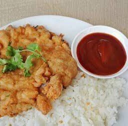 ข้าวไข่เจียวหมูสัพ