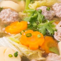 ต้มจืดเต้าหู้ไก่สับ