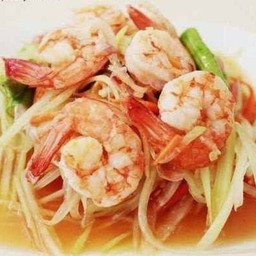 ตำไทกุ้งสด