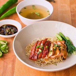 บะหมี่เป็ดย่าง-หมูแดง