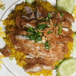 ข้าวหมกไก่ทอด