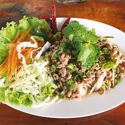 ลาบเนื้อวัวสุก
