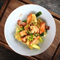 เกี๊ยวหมูแดงแห้ง