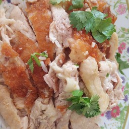 ข้าวมันไก่+ไก่ทอด