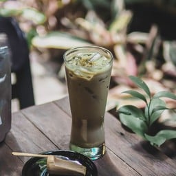 โฮจิฉะลาเต้เย็น