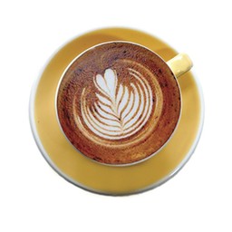 คาปูชิโน่ร้อน (คั่วเข้ม)