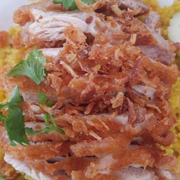 ข้าวหมกไก่ทอด