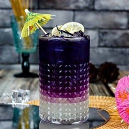 อัญชัญน้ำผึ้งมะนาว เย็น