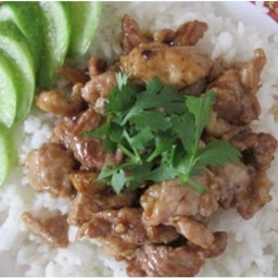 ข้าวราดกระเทียม