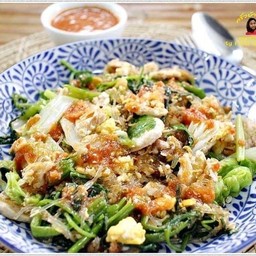 สุกี้แห้งหมู